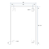 Thermogroup Sierra Wall Mounted Mirror with Demister
