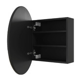 Thermogroup Ablaze Vienna 600mm Round Mirrored Shaving Cabinet