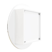 Thermogroup Ablaze Vienna 600mm Round Mirrored Shaving Cabinet