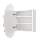 Thermogroup Ablaze Vienna 600mm Round Mirrored Shaving Cabinet