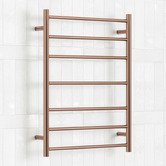Thermogroup Thermorail 600 x 800mm Rose Gold Stainless Steel Heated Towel Rail
