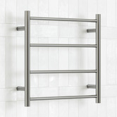 Thermogroup Thermorail 550 x 550mm 4 Bar Stainless Steel Heated Towel Rail