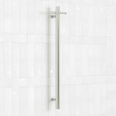 Thermogroup Thermorail 900mm Vertical Heated Towel Rail with Hook