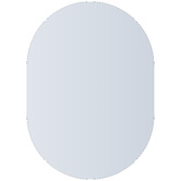 Thermogroup Ablaze Oval Glue-to-Wall Mirror