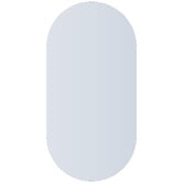 Thermogroup Ablaze Oval Glue-to-Wall Mirror