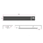 Thermogroup Lotus 2400W Black Heater