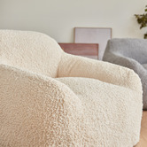 By Designs Bennett II Boucle Cosy Chair