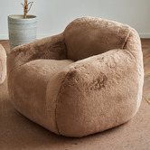 By Designs Beaton Faux Fur Cosy Chair