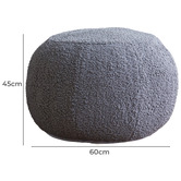 By Designs Burke Boucle Pouffe