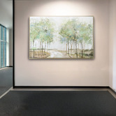 By Designs Forest Path Framed Canvas Wall Art