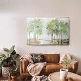 By Designs Forest Path Framed Canvas Wall Art