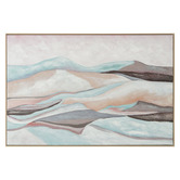 By Designs Mountain Landscape Framed Canvas Wall Art