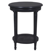 Elegant Designs Santa Maria Side Table Black