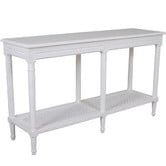 Elegant Designs Santa Maria Sofa Table White