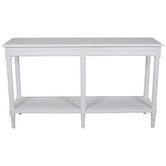 Elegant Designs Santa Maria Sofa Table White