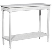 Elegant Designs White Santa Maria Console