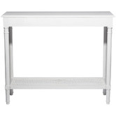 Elegant Designs White Santa Maria Console