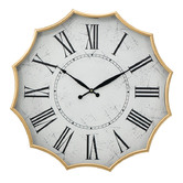 Elegant Designs 60cm Scalloped Wall Clock