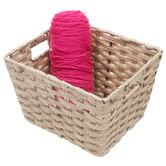 Olola Living Faux Rattan Storage Basket