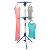 Olola Living 2 Tier Tripod Chrome Steel Drying Rack