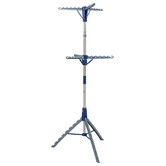 Olola Living 2 Tier Tripod Chrome Steel Drying Rack