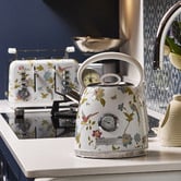 Laura Ashley 2 Piece Elveden 1.7L Dome Kettle &amp; 4 Slice Toaster Set