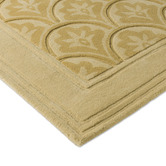 Laura Ashley Gold Catarina Hand-Tufted Pure New Wool Rug