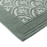 Laura Ashley Fern Catarina Hand-Tufted Pure New Wool Rug