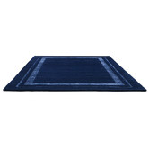 Laura Ashley Midnight Redbrook Hand-Tufted Rug