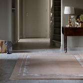 Laura Ashley Hazelnut Redbrook Hand-Tufted Rug