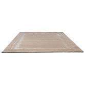 Laura Ashley Hazelnut Redbrook Hand-Tufted Rug