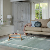 Laura Ashley Green Redbrook Hand-Tufted Rug