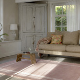 Laura Ashley Blush Redbrook Hand-Tufted Rug
