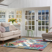 Laura Ashley Tulips Hand-Tufted Wool Rug