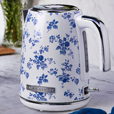 LauraAshley China Rose 1.7L Stainless Steel Kettle | Temple & Webster