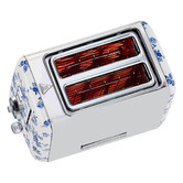 Laura Ashley China Rose 2 Slice Stainless Steel Toaster