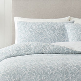Laura Ashley Blue Seaspray Barley Quilt Cover Set