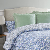 Laura Ashley Blue Libby Quilt Cover Set