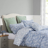 Laura Ashley Blue Libby Quilt Cover Set