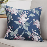 Laura Ashley Midnight Blue Trailing Blossom Cushion