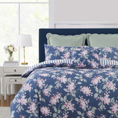 Laura Ashley Midnight Blue Trailing Blossom Cushion