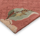 Laura Ashley Terracotta Orange Aylworth Hand-Tufted Wool-Blend Rug