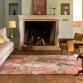 Laura Ashley Terracotta Orange Aylworth Hand-Tufted Wool-Blend Rug