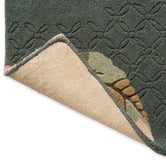 Laura Ashley Fern Green Aylworth Hand-Tufted Wool-Blend Rug