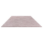 Laura Ashley Chalk Pink Coleby Petals Hand-Tufted Wool Rug