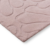 Laura Ashley Chalk Pink Coleby Petals Hand-Tufted Wool Rug