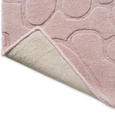 Laura Ashley Chalk Pink Coleby Petals Hand-Tufted Wool Rug