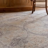 Laura Ashley Soft Truffle Endale Hand-Tufted Wool Rug