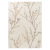 Laura Ashley Dove Grey Willow Hand-Tufted Wool-Blend Rug
