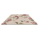 Laura Ashley Cranberry &amp; Grape Summer Palace Hand-Tufted Wool-Blend Rug